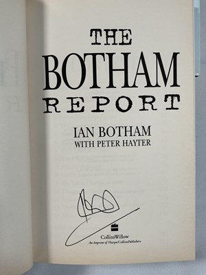 Lot 12 - SPORT - A group of cricketer-signed books...