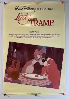 Lot 215 - WALT DISNEY: LADY AND THE TRAMP (1955) A group...