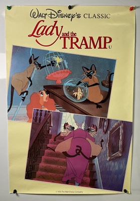 Lot 215 - WALT DISNEY: LADY AND THE TRAMP (1955) A group...