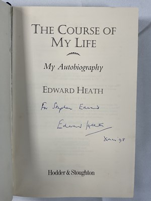 Lot 31 - POLITICS - A group of autobiographies signed...