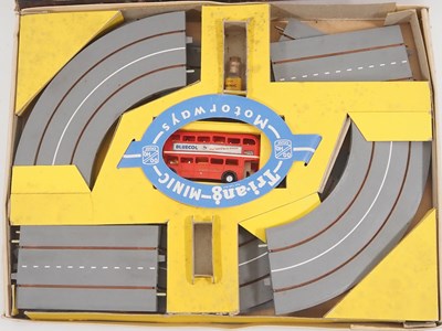 Lot 157 - A TRI-ANG MINIC Motorways set comprising track,...