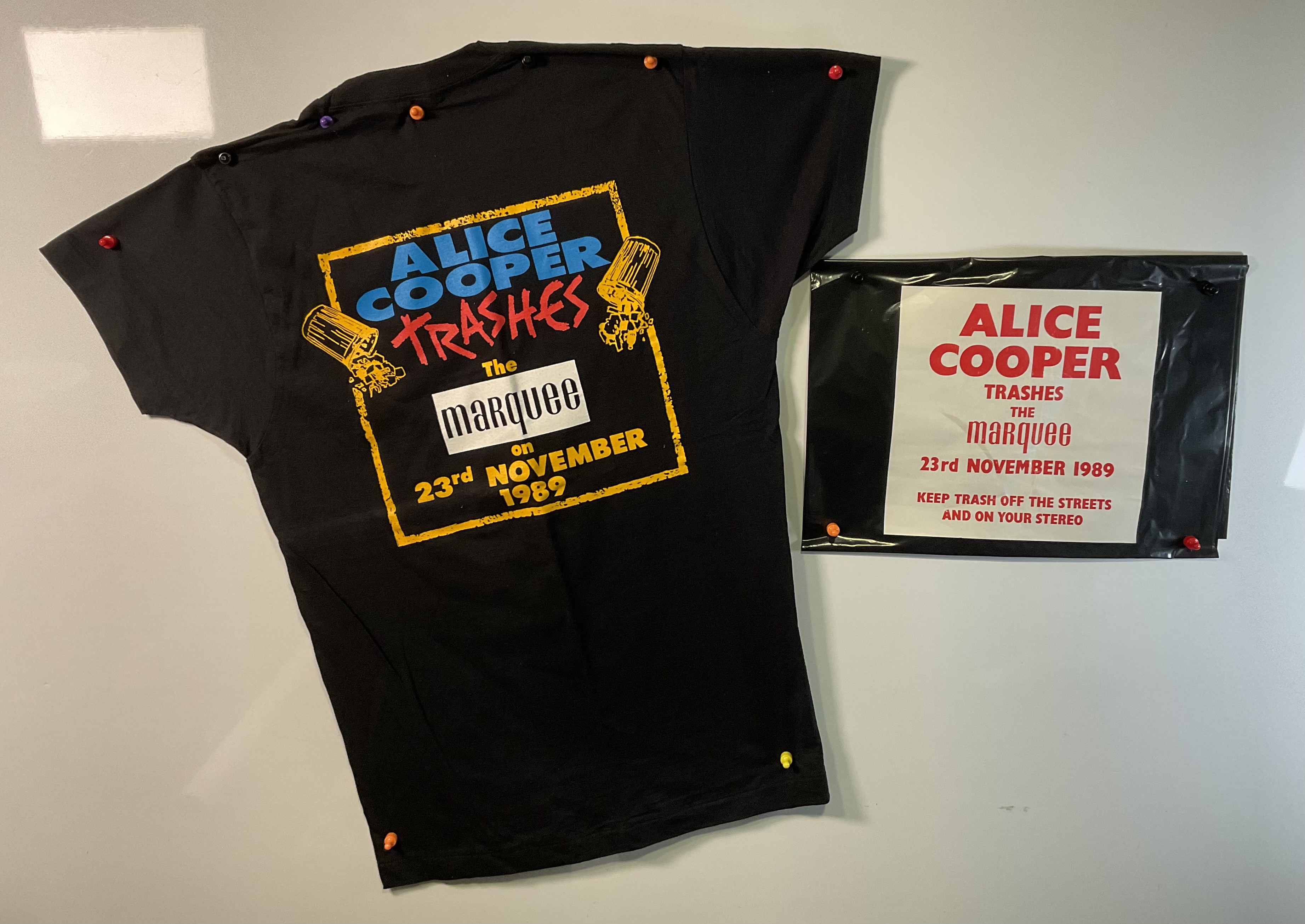 Lot 440 - ALICE COOPER TRASH (1989) - A group of Alice