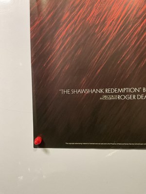 Lot 70 - THE SHAWSHANK REDEMPTION (1994) UK Quad film...