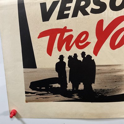 Lot 161 - THE YOUNG LOVERS (1954) UK one sheet film...