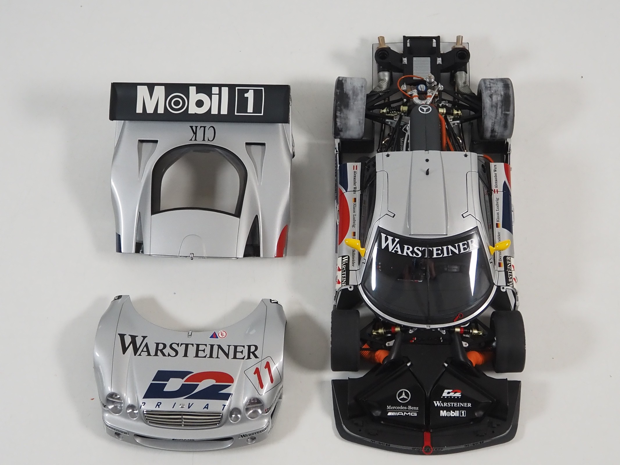 Lot 263 - An AUTOART 1:12 scale Mercedes Benz CLK GTR