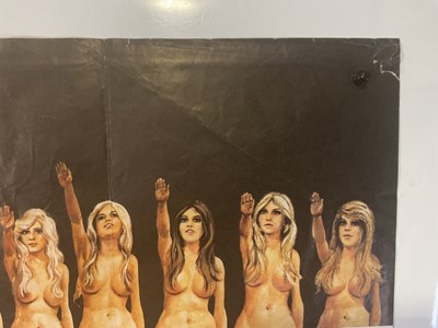 Lot 296 - SALON KITTY (MADAM KITTY) (1976) UK Quad film...