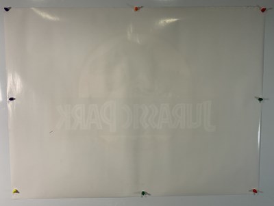 Lot 127 - JURASSIC PARK (1993) UK Quad film poster, the...