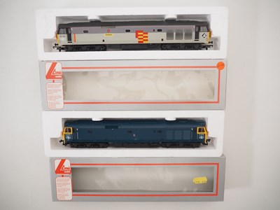 Lot 121 - A group of LIMA OO gauge class 50 diesel...