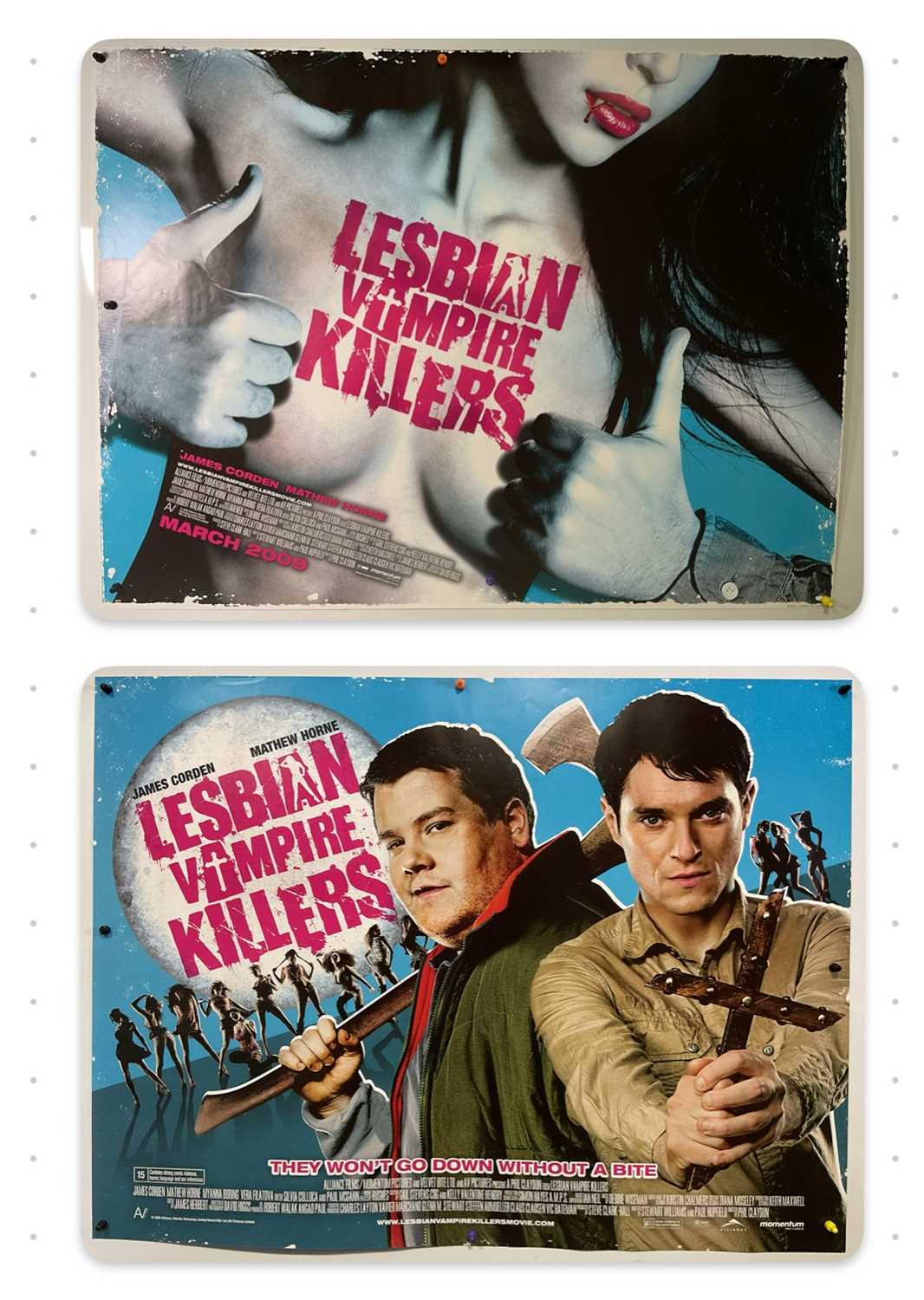 Lot 204 - LESBIAN VAMPIRE KILLERS (2009) A pair of UK...