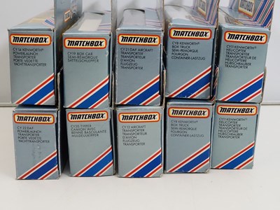 Lot 401 - MATCHBOX - 'Convoy' series articulated lorries...