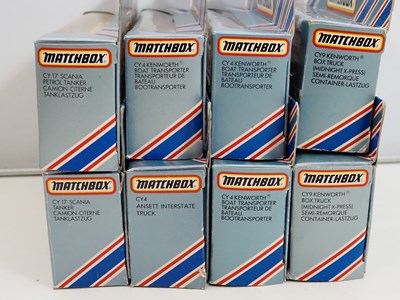 Lot 401 - MATCHBOX - 'Convoy' series articulated lorries...
