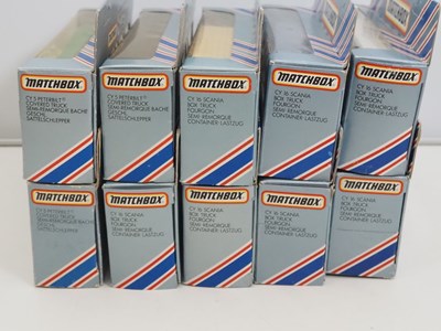 Lot 401 - MATCHBOX - 'Convoy' series articulated lorries...