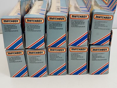Lot 401 - MATCHBOX - 'Convoy' series articulated lorries...