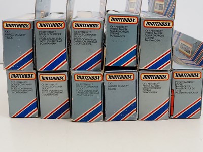 Lot 401 - MATCHBOX - 'Convoy' series articulated lorries...