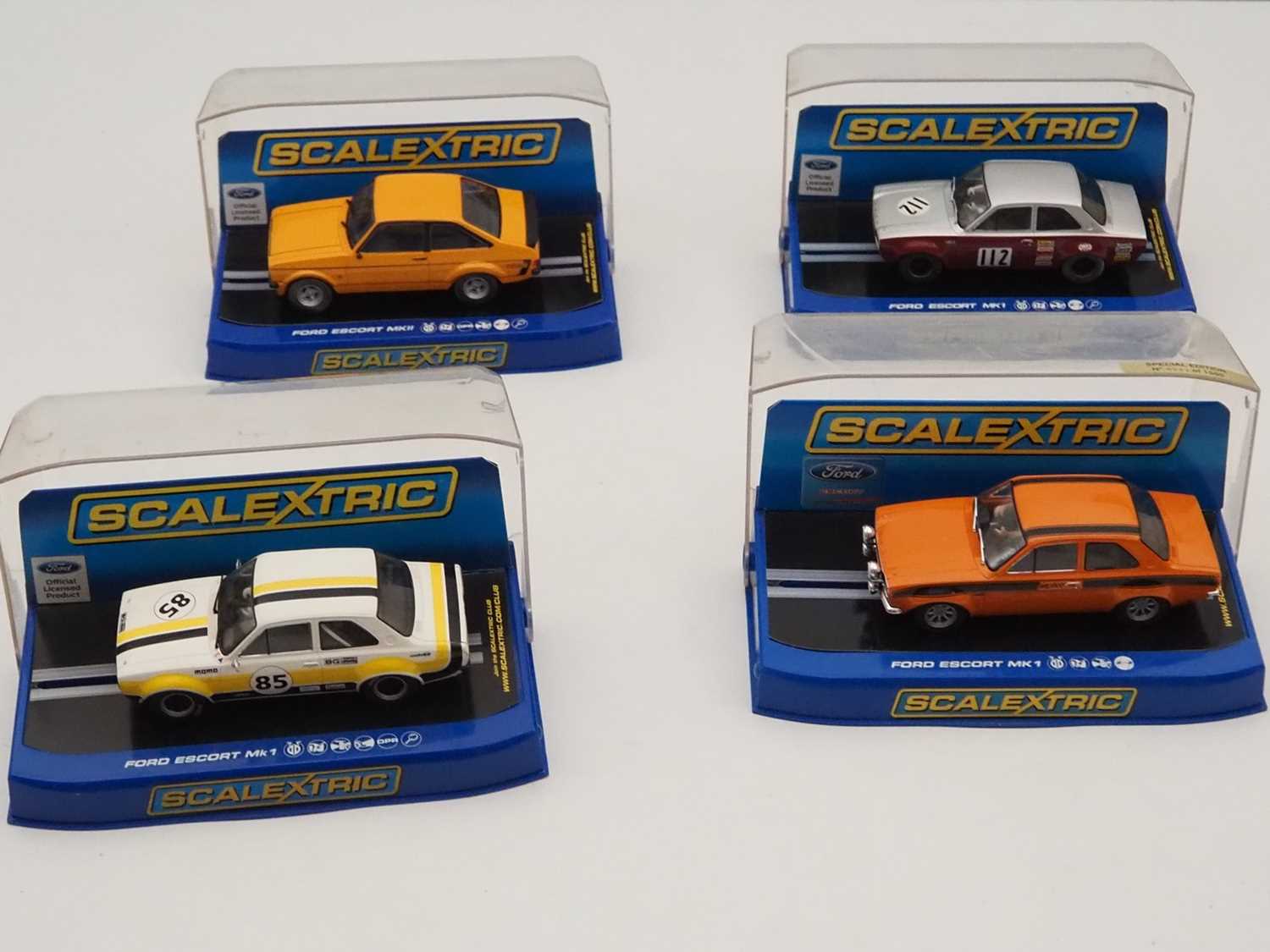 Lot 234 - SCALEXTRIC - 1:32 scale slot cars all Ford...