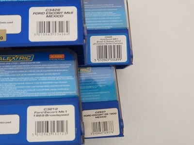 Lot 234 - SCALEXTRIC - 1:32 scale slot cars all Ford...