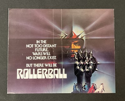 Lot 282 - ROLLERBALL UK front of house set, Odeon...