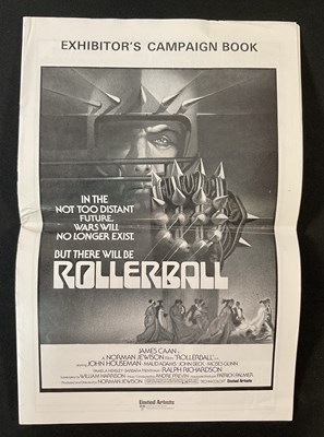 Lot 282 - ROLLERBALL UK front of house set, Odeon...