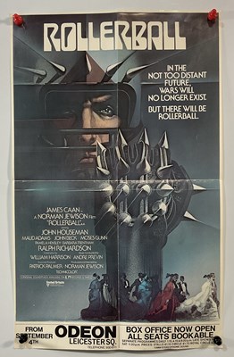 Lot 282 - ROLLERBALL UK front of house set, Odeon...
