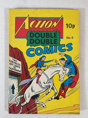 Lot 10 - ACTION DOUBLE DOUBLE COMICS #1-4 (190-71) and...