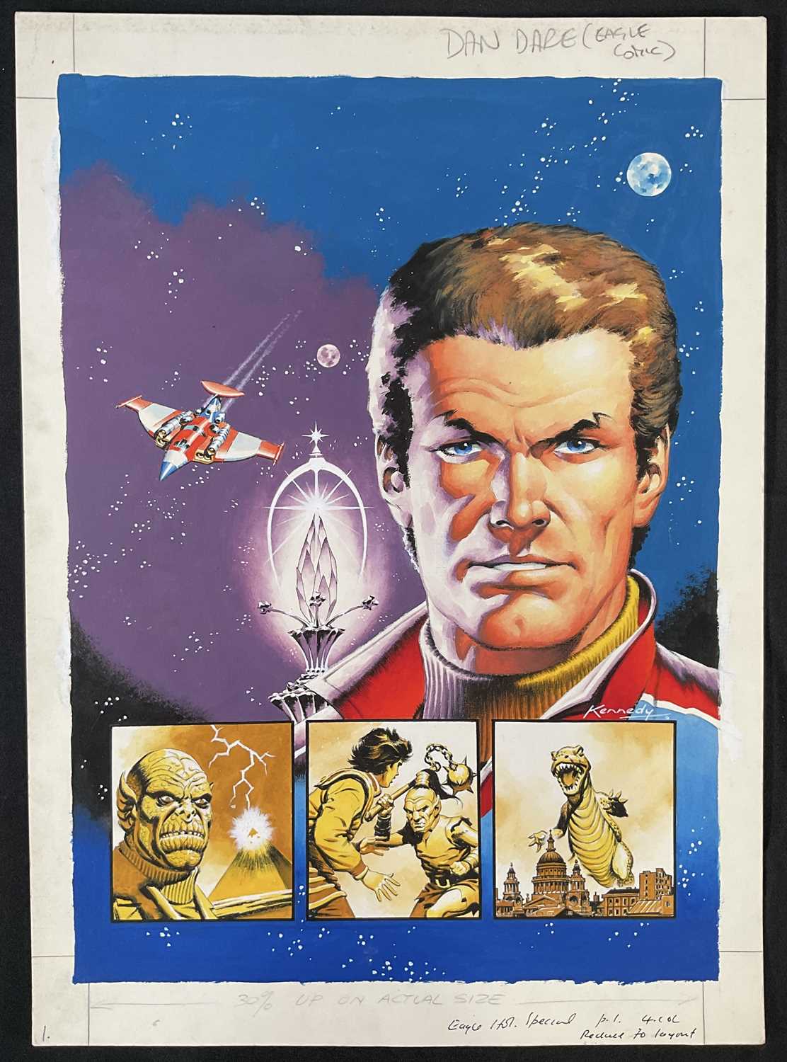 Lot 95 - EAGLE HOLIDAY SPECIAL #6 (1988) original comic...