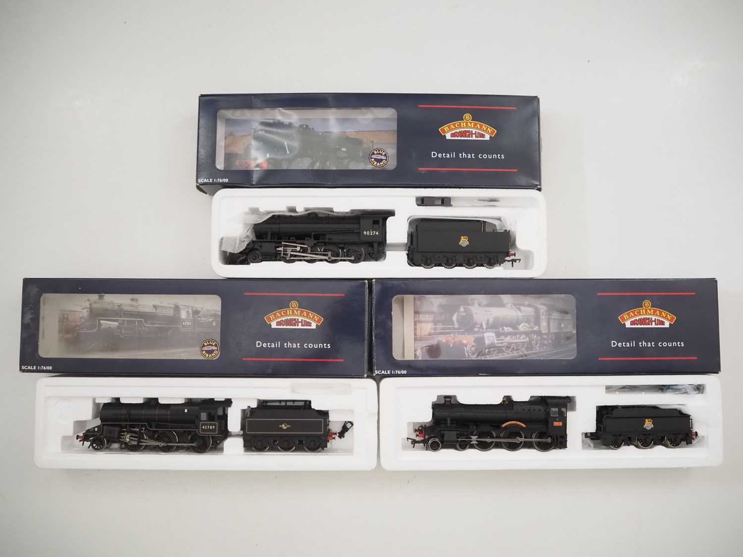 Lot 177 - BACHMANN OO gauge steam locomotives comprising...