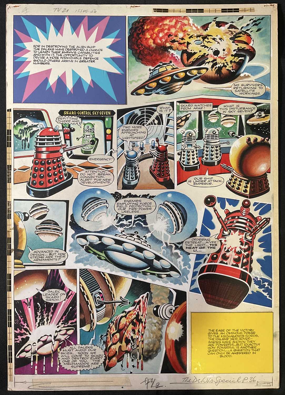 Lot 121 - TV CENTURY 21 #50 (1966) Original full colour...