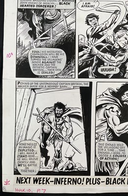 Lot 43 - HULK COMIC #10 Marvel UK (August 1979)...