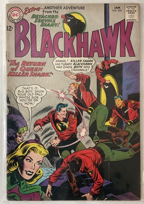 Lot 3 - A group of BLACKHAWK Silver Age DC comics,...