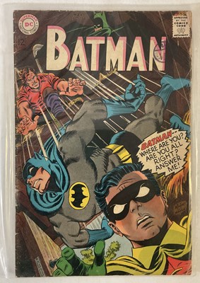 Lot 16 - BATMAN - A mix of Silver / Bronze Age comics...