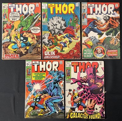 Lot 39 - A group of Silver Age THOR comics #150-153,...