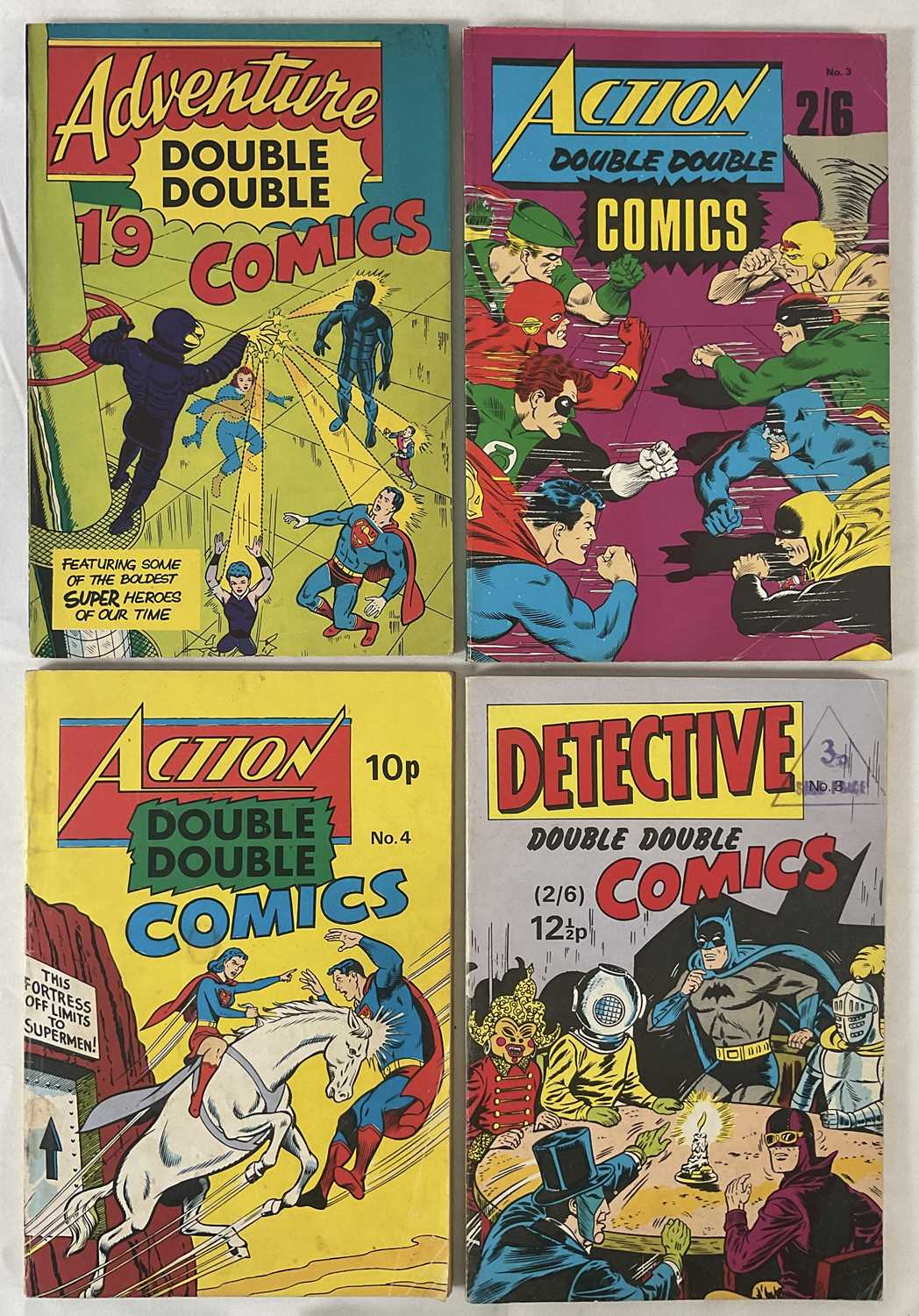 Lot 26 - A group of DC DOUBLE DOUBLE comics published...