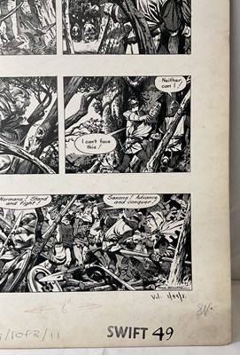 Lot 450 - FRANK BELLAMY - Original comic book art for...
