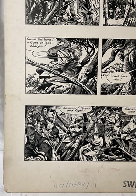 Lot 450 - FRANK BELLAMY - Original comic book art for...