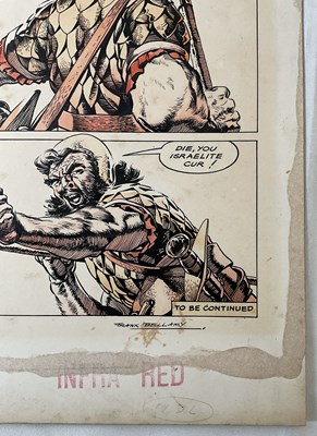 Lot 85 - FRANK BELLAMY - Original comic book art for...