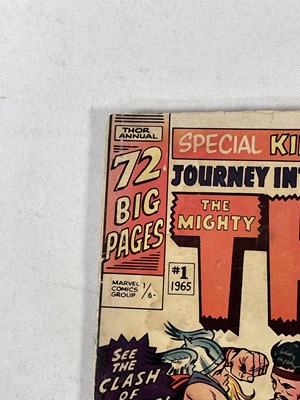 Lot 36 - THE MIGHTY THOR KING-SIZE ANNUAL #1 (1965) UK...