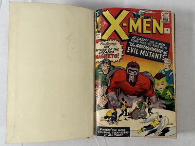 Lot 45 - X-MEN vol.1 (1964, Marvel comics) Bound volume...