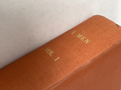Lot 45 - X-MEN vol.1 (1964, Marvel comics) Bound volume...