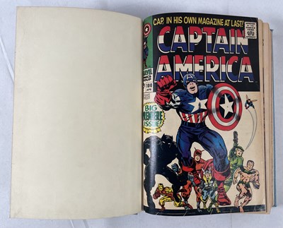 Lot 44 - Captain America (1967, Marvel Comics) Bound...