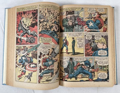 Lot 44 - Captain America (1967, Marvel Comics) Bound...