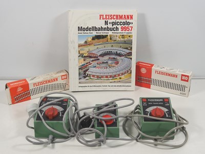 Lot 9 - FLEISCHMANN unboxed model railway transformers...