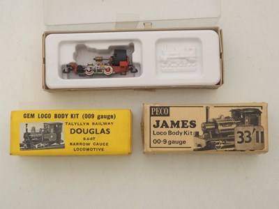 Lot 26 - OO9 whitemetal locomotive body kits by PECO...