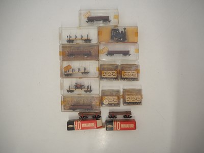 Lot 29 - EGGERBAHN group of HOe rolling stock,...