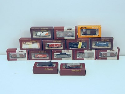 Lot 40 - BEMO/FRIHO HOm narrow gauge wagons of various...