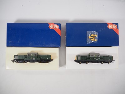 Lot 246 - HELJAN OO gauge pair of class 17 diesel...