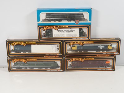 Lot 346 - MAINLINE OO gauge diesel locomotives in...