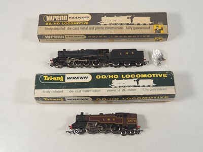 Lot 427 - WRENN OO gauge pair of steam locomotives...