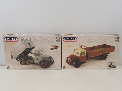 Lot 446 - EMHAR pair of hand built 1:24 scale plastic...