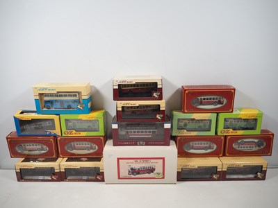 Lot 481 - ABC MODELS 1:76 scale diecast buses, including...