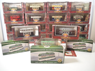 Lot 482 - CORGI 1:50 scale diecast trams from the...